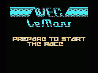 Le Mans screenshot 6 for MSX